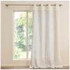 Image de Rideau à oillets avec franges Vertis 140x240