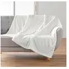 Image de Plaid polaire cocooning 125x150 naturel Mini Frosty
