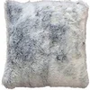 Image de Coussin Imitation Fourrure "Antartic" 45x45cm Gris
