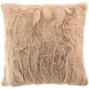Image de Coussin Imitation Fourrure "Foxy" 45x45cm Sable