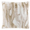 Image de Coussin Imitation Fourrure "Cheyenne" 45x45cm Naturel
