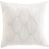 Image de Coussin Imprimé Métallisé "Maho" 45x45cm Blanc