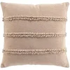 Image de Coussin Déco "Hilary" 45x45cm Naturel