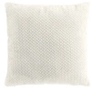 Image de Coussin Déco en Flanelle "Flanela" 45x45cm Naturel
