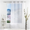 Image de Panneau a oeillets 140 x 240 cm voile sable salina Blanc