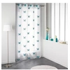 Image de Panneau a oeillets plastique 140 x 240 cm voile brode papilu Bleu