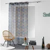 Image de Panneau a oeillets 140 x 240 cm voile imprime transfert palpito Anthracite Douceur d'Intérieur