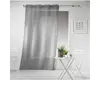 Image de Panneau a oeillets 140 x 240 cm effet lin tisse haltona Gris