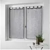 Image de Paire voilages 2 x haltona - gris / 2 x 60 x 160