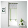 Image de Store droit a passants 60 x 150 cm voile brode anya Vert