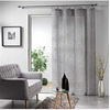 Image de Panneau a anneaux 140 x 240 cm voile tisse milza Anthracite
