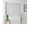 Image de Paire droite anneaux 2 x 60 x 90 cm voile tisse milza Blanc