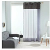 Image de Panneau a oeillets 140 x 240 cm voile sable+top coral valentina Gris