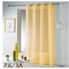 Image de Rideau Voilage Etamine "Telma" 140x240cm Jaune