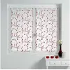 Image de Paire voilages 2 x petite fleur - 2 x 60 x 160 / blanc et rouge