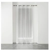 Image de Voilage a oeillets 140 x 240 cm voile tisse applique elea Blanc/argent