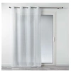 Image de Voilage a oeillets 140 x 240 cm polycoton uni Mitsy Blanc