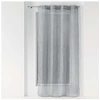 Image de Panneau a oeillets 140 x 240 cm voile imprime metallise domea Gris/argent
