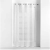 Image de Voilage à oeillets 140 x 240 cm voile sable ajoure ajourela Blanc