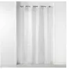 Image de Rideau Voilage à Oillets "Floressia" 140x240cm Blanc