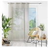 Image de Voilage à oillets Louise 140x240 beige