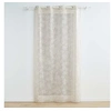 Image de Rideau Voilage à Oillets "Karla" 140x240cm Taupe