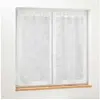 Image de Paire de Voilages "Karla" 60x160cm Blanc