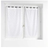 Image de Paire de Voilages Maille "Fanny" 60x160cm Blanc