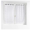 Image de Paire de Voilages Maille "Manon" 60x160cm Blanc