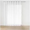 Image de Rideau Voilage Haltona 300x240cm Blanc