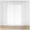 Image de Rideau Voilage "Haltona" 400x240cm Blanc