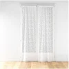 Image de Paire de Voilages Maille "Manon" 70x240cm Blanc
