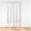 Image de Paire de Voilages Passe-Tringle "Dandy" 70x200cm Blanc