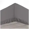 Image de Drap housse Lina - Taille 140 x 190 - Gris