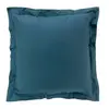 Image de Taie d'Oreiller "Percaline" 63x63cm Bleu