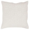 Image de Housse de coussin 60 x 60 cm microfibre unie lavee florette Blanc