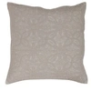 Image de Housse de coussin 60 x 60 cm microfibre unie lavee florette Taupe