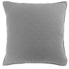 Image de Housse de Coussin "Mellow" 60x60cm Gris & Blanc