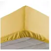 Image de Drap housse 90 x 190 cm bonnet 30 cm Microfibre Oscar Miel
