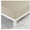 Image de Drap housse coton lavé Linette Lin 140x190 cm
