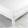 Image de Drap housse Biolina en coton biologique blanc bonnet 30 cm 140x190