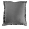 Image de Taie d'oreiller carrée 63x63 cm - 100% coton Anthracite