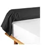 Image de Taie de traversin 85x185 cm - 100% coton Noir