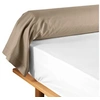 Image de Taie de traversin 85x185 cm - 100% coton Sable