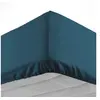 Image de Drap housse 180x200 cm - Bonnet 30 cm - 100% coton Bleu