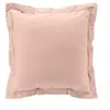 Image de Taie d'oreiller carrée 63x63 cm - Percale 100% coton Nude