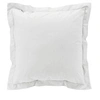 Image de Taie d'oreiller carrée 63x63 cm - Percale 100% coton Blanc