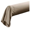 Image de Taie de traversin 85x185 cm - Percale 100% coton Sable