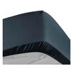 Image de Drap housse bleu 180x200 cm percale - douceur dinterieur