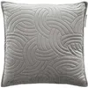 Image de Housse de Coussin Velours Uni "Solange" 40x40cm Gris